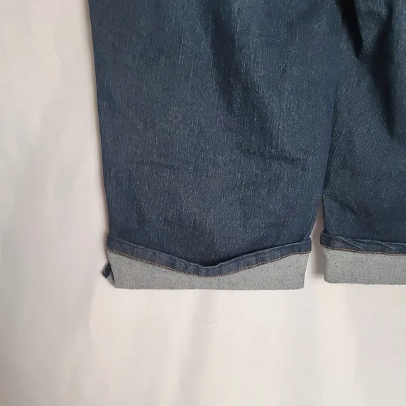 NWT Gloria Vanderbilt Cleo Belted Skimmer Capri Women's Size 16W - Picture 5 of 13